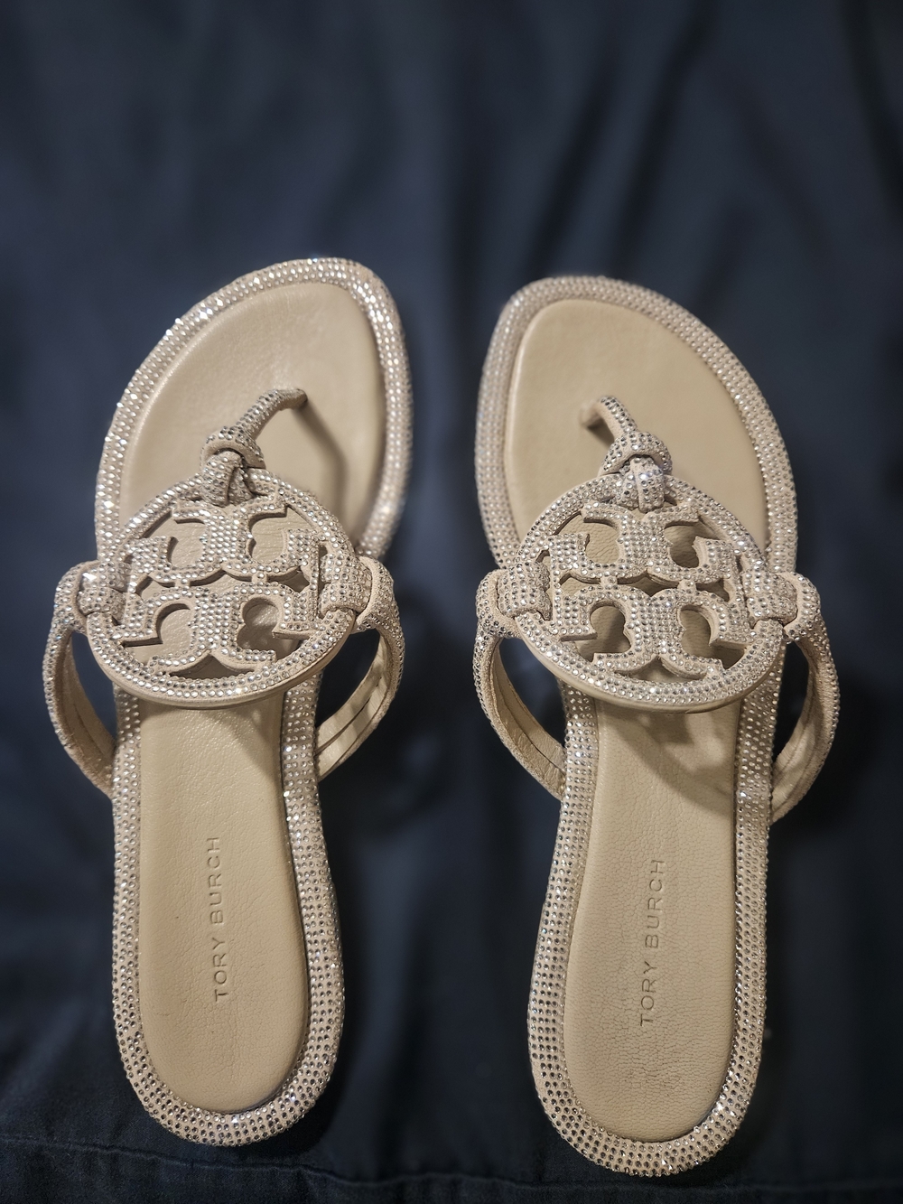 Tory Burch Pave Miller Sandal, Size 7